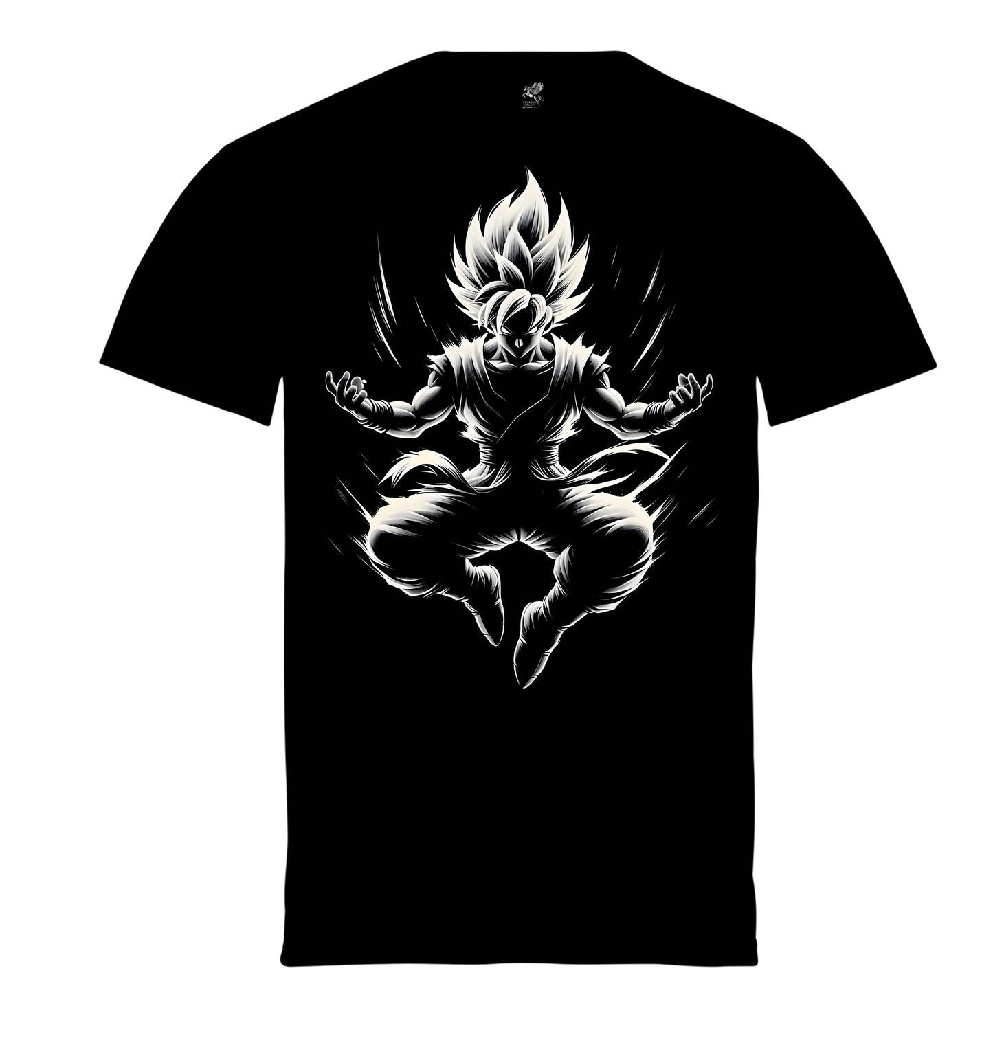 Μπλούζα της εταιρίας Pegasus μαύρη με τύπωμα Dragon Ball Z Ready to shoot