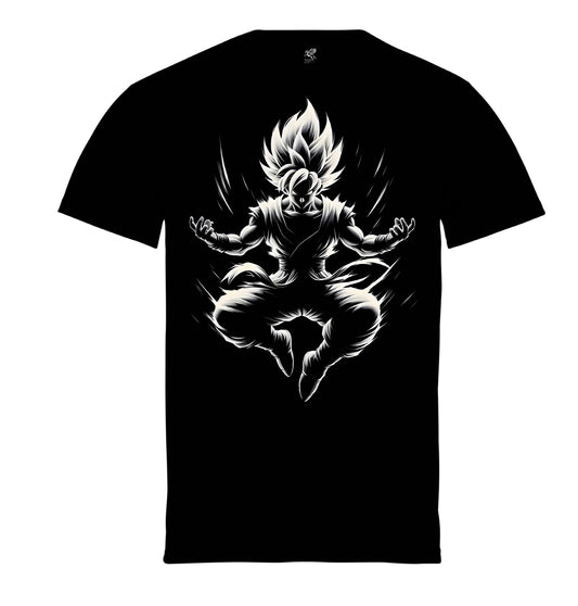 Μπλούζα της εταιρίας Pegasus μαύρη με τύπωμα Dragon Ball Z Ready to shoot