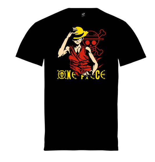 Μπλούζα της εταιρίας Pegasus μαύρη με τύπωμα Luffy - One Piece