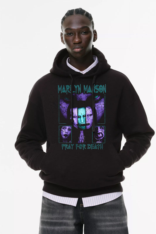 Φούτερ με κουκούλα και τσέπες Prenium ποιότητας της εταιρίας Lux in Tenebris με τύπωμα Lana Del Ray