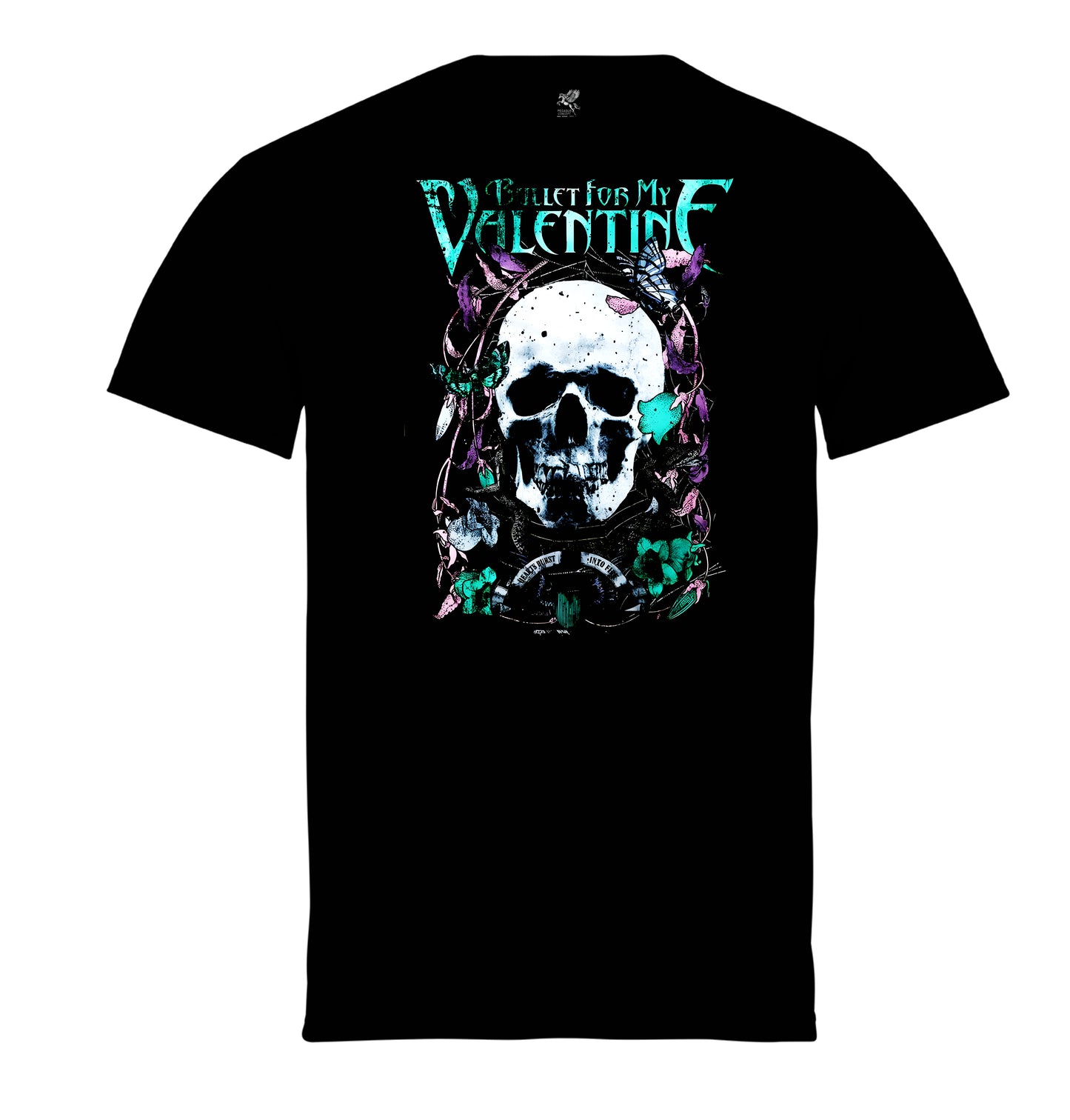 Μπλούζα της εταιρίας Pegasus μαύρη με τύπωμα Bullet for my Valentine