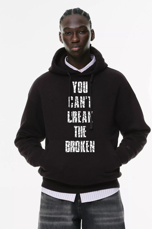 Φούτερ με κουκούλα και τσέπες Prenium ποιότητας της εταιρίας Lux in Tenebris με τύπωμα You are my Sunshine