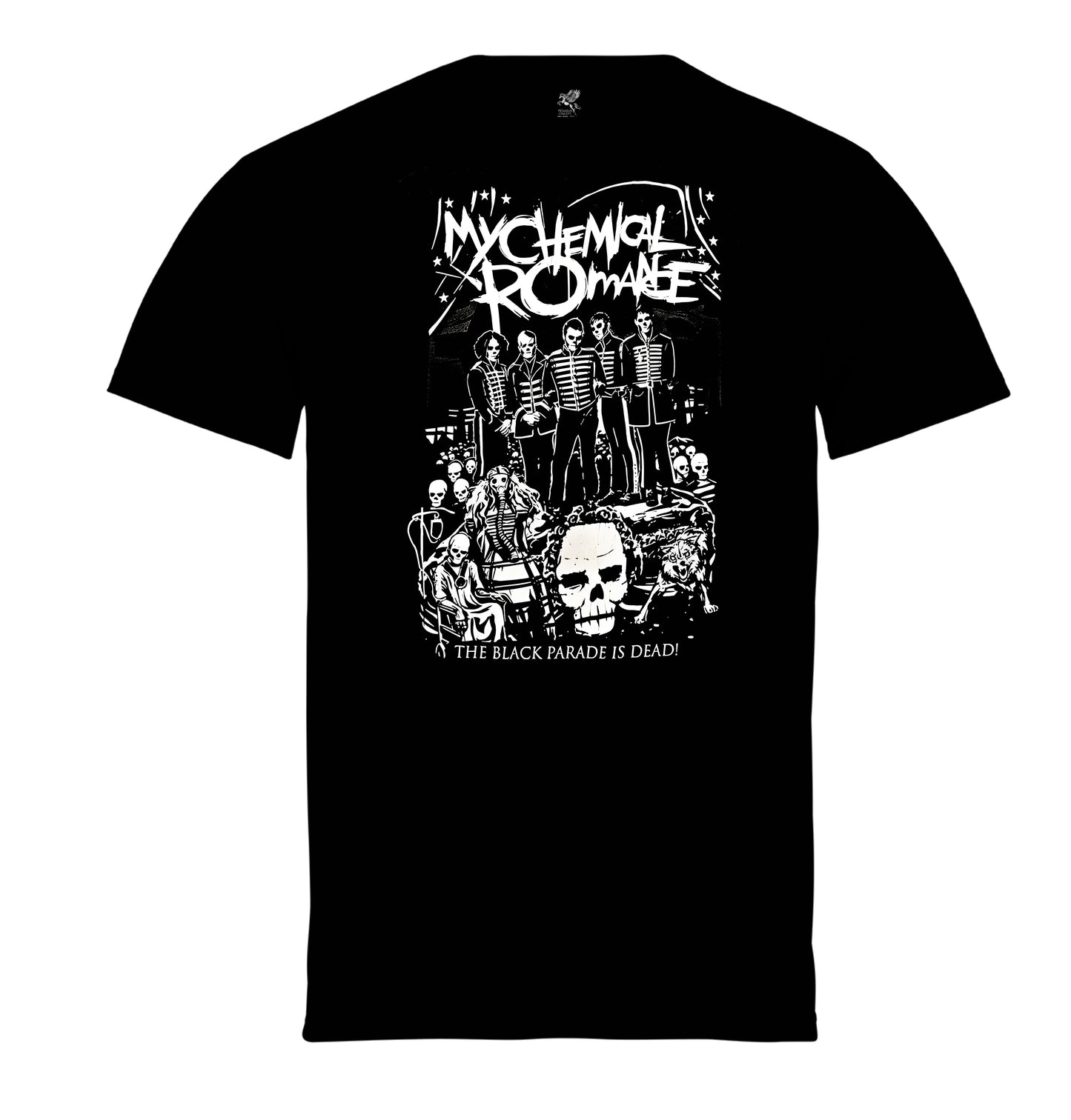 Μπλούζα της εταιρίας Pegasus μαύρη με τύπωμα My Chemical Romance