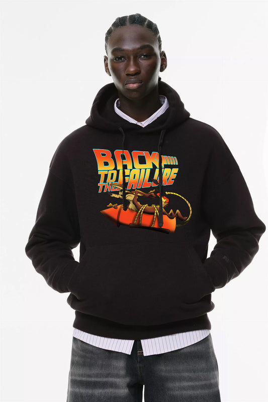 Φούτερ με κουκούλα και τσέπες Prenium ποιότητας της εταιρίας Lux in Tenebris με τύπωμα Coyote ACME