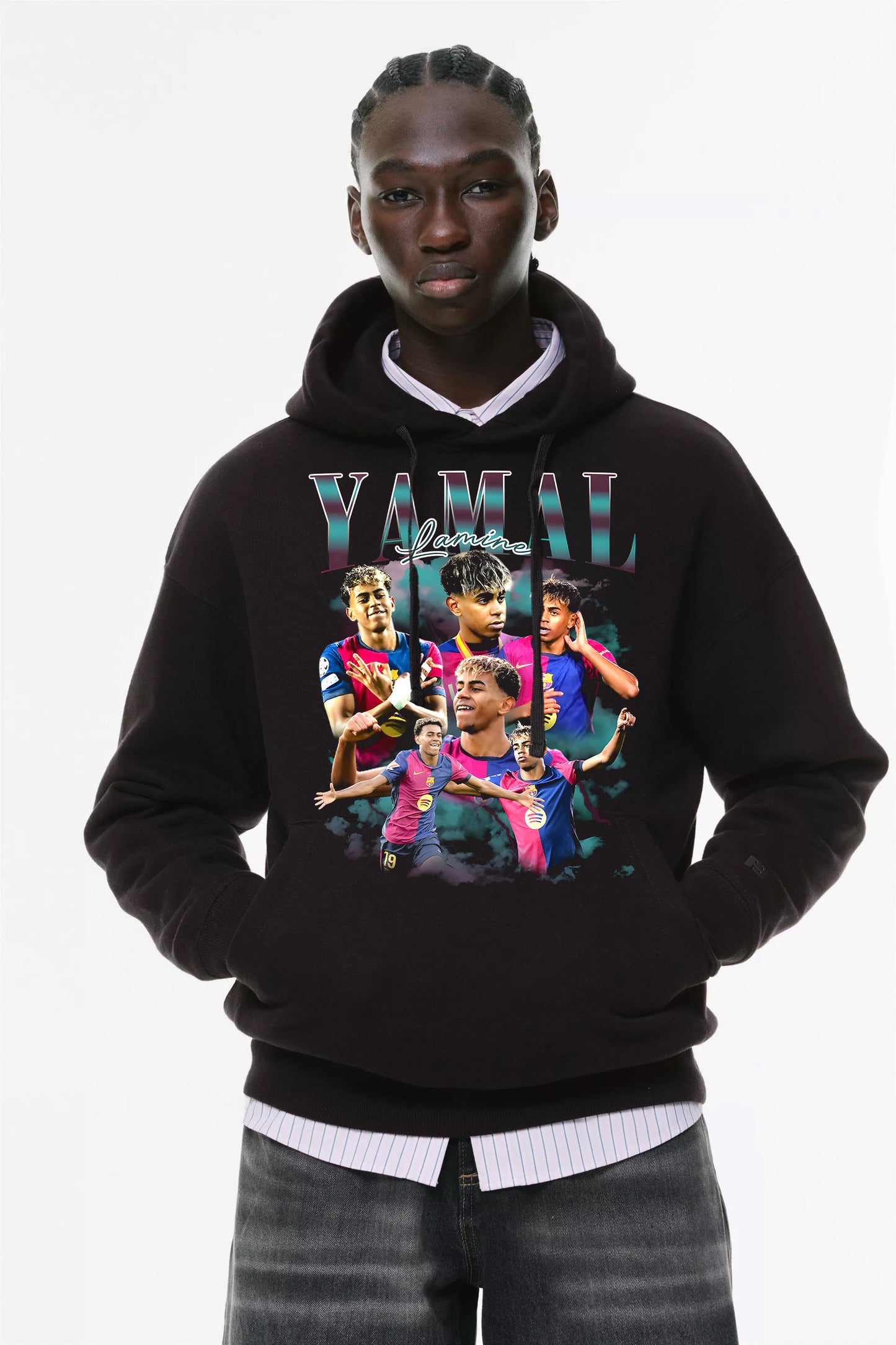 Φούτερ με κουκούλα και τσέπες Prenium ποιότητας της εταιρίας Lux in Tenebris με τύπωμα Yamal