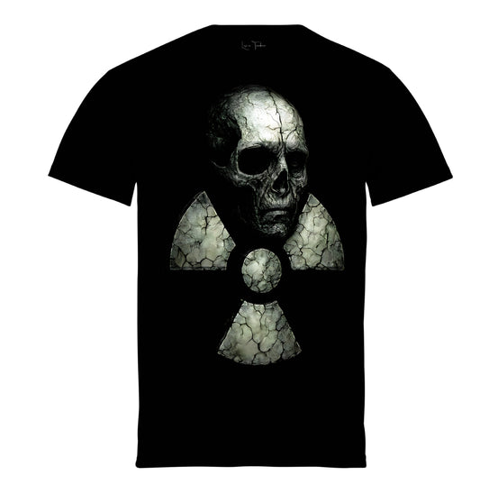 Μπλούζα μακό 100% βαμβάκι Prenium Ποιότητας της LIT - Momento Mori Collection με τύπωμα Memento Mori Κρανίο Ραδιενέργεια