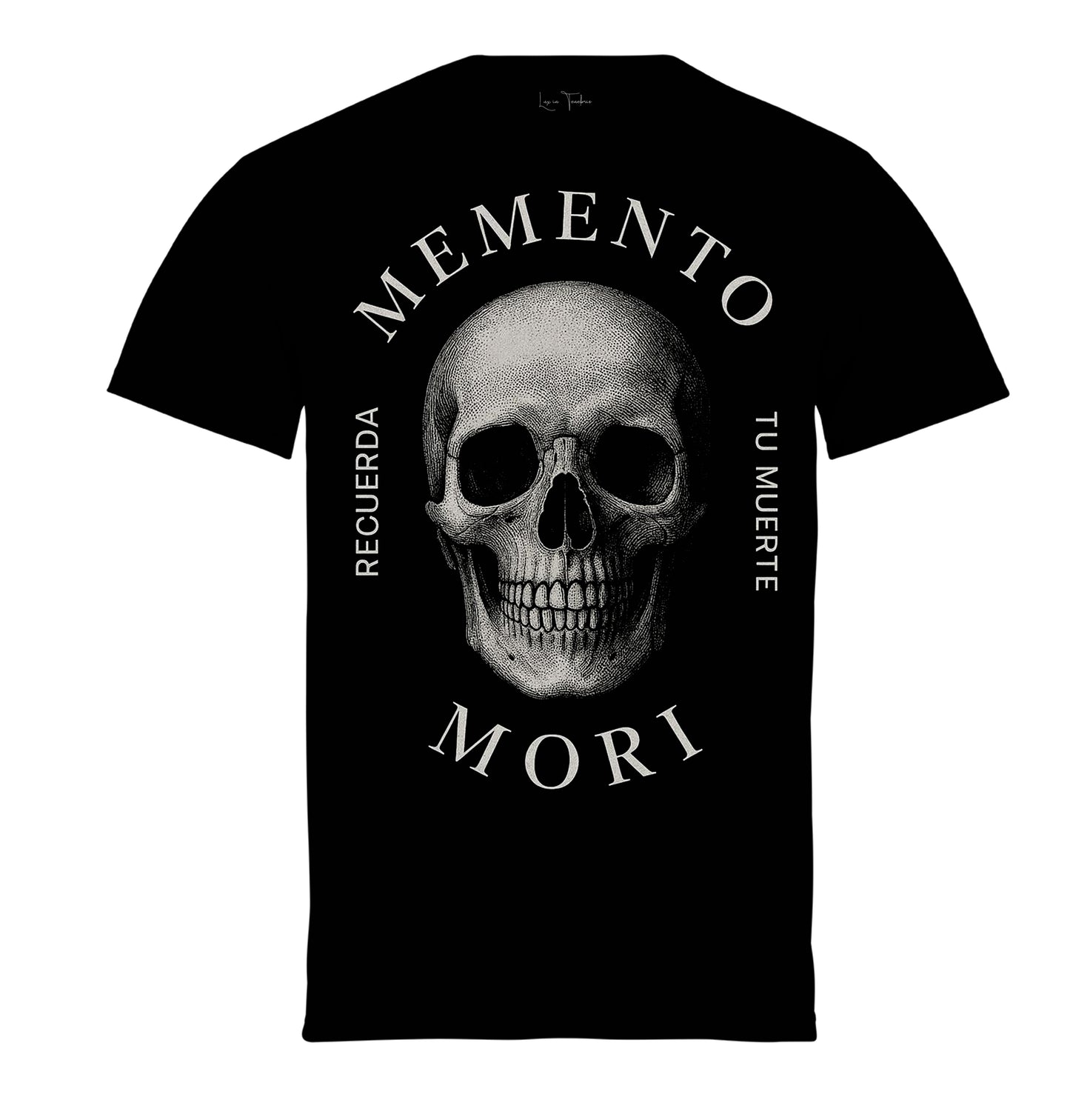 Μπλούζα μακό 100% βαμβάκι Prenium Ποιότητας της LIT - Momento Mori Collection με τύπωμα Memento Mori ΚρανίοΜπλούζα μακό 100% βαμβάκι Prenium Ποιότητας της LIT - Momento Mori Collection με τύπωμα Memento Mori Κρανίο