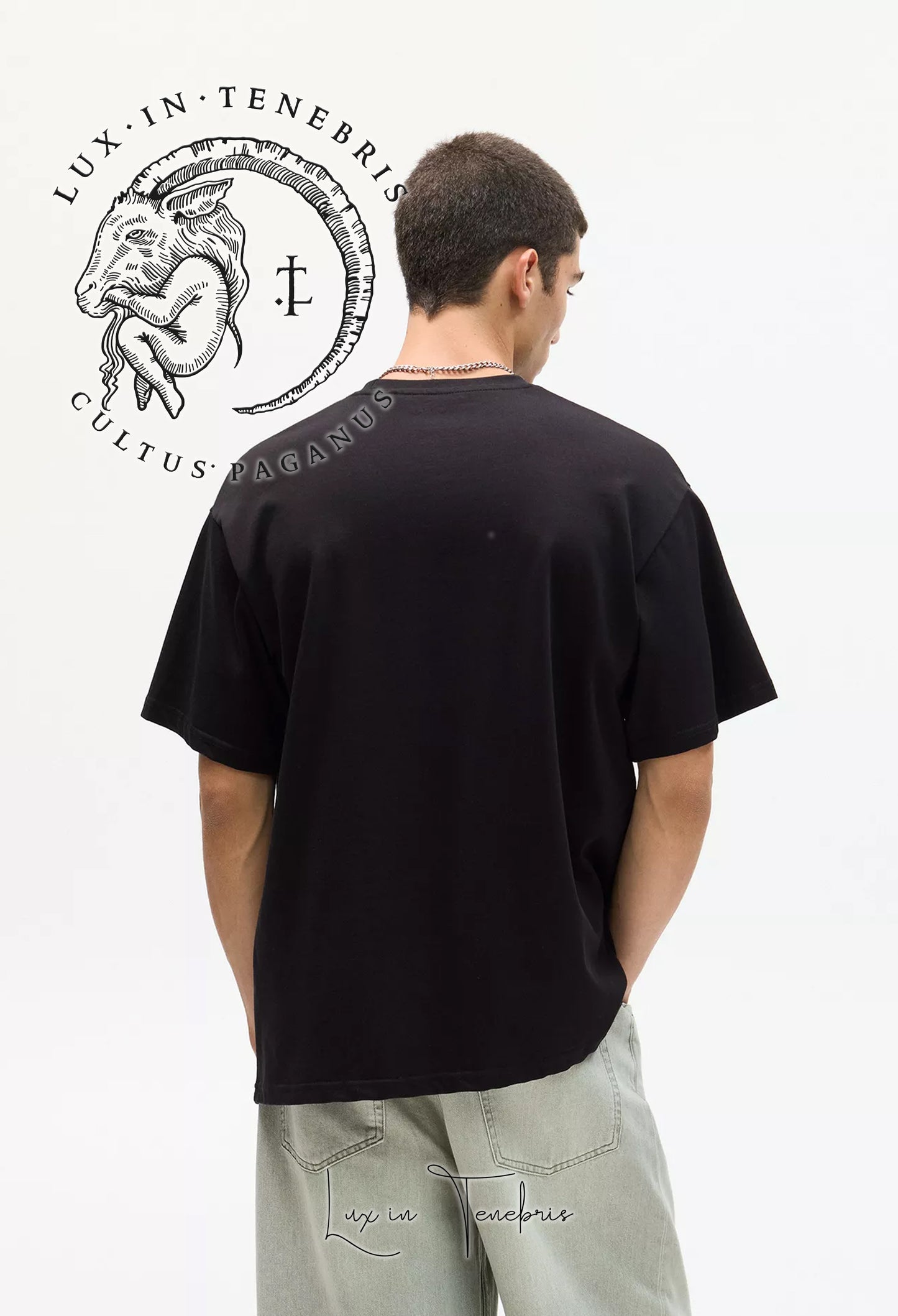 Μπλούζα μακό 100% βαμβάκι Prenium Ποιότητας της LIT - Momento Mori Collection με τύπωμα Memento Mori Carpe Diem