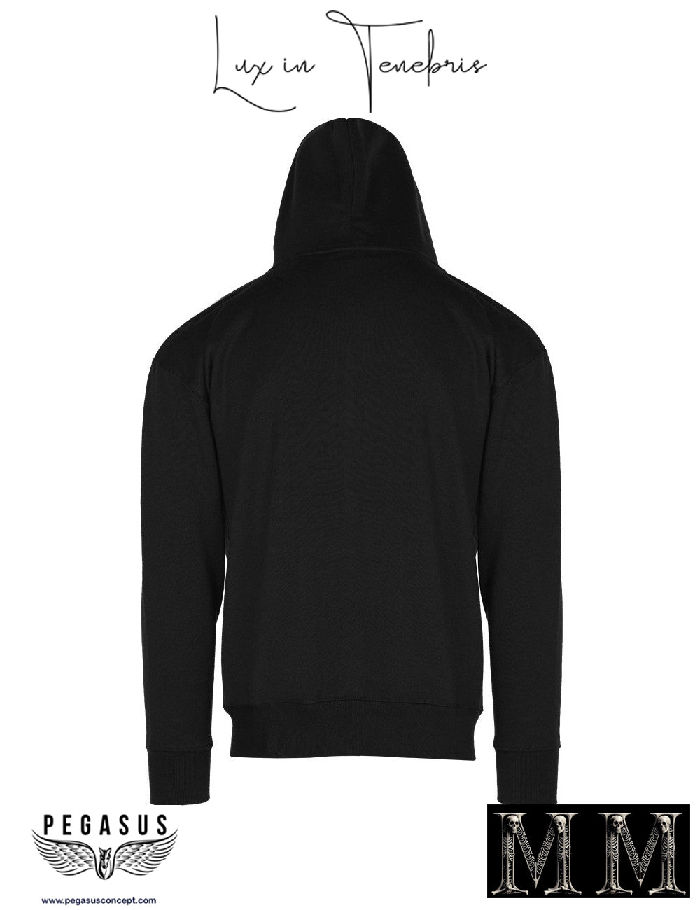 Φούτερ με κουκούλα και τσέπες Prenium ποιότητας της εταιρίας Lux in Tenebris με τύπωμα Dragon Ball Z - Anime